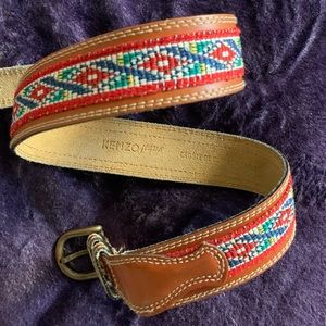 Vintage 1980’s KENZO belt, made in France, collector’s dream